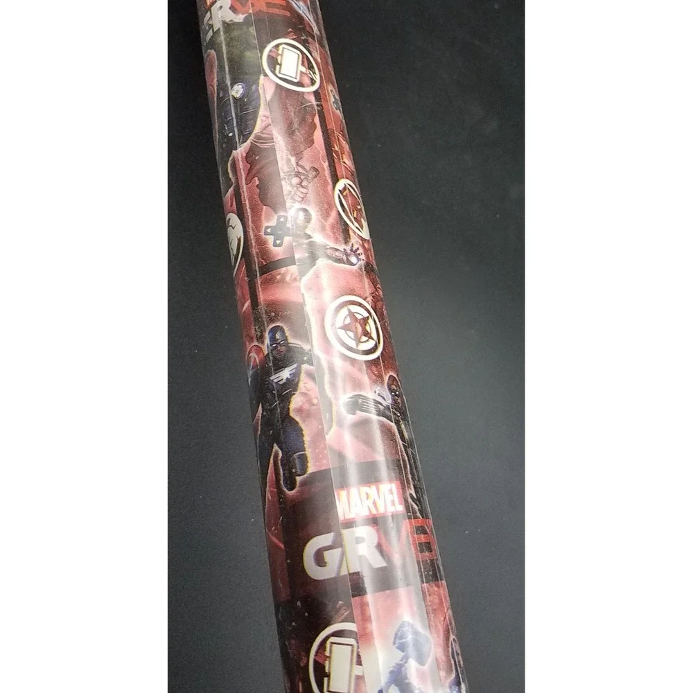 Vintage‎ Marvel Avengers Gift Wrap USA Sealed 70sqft